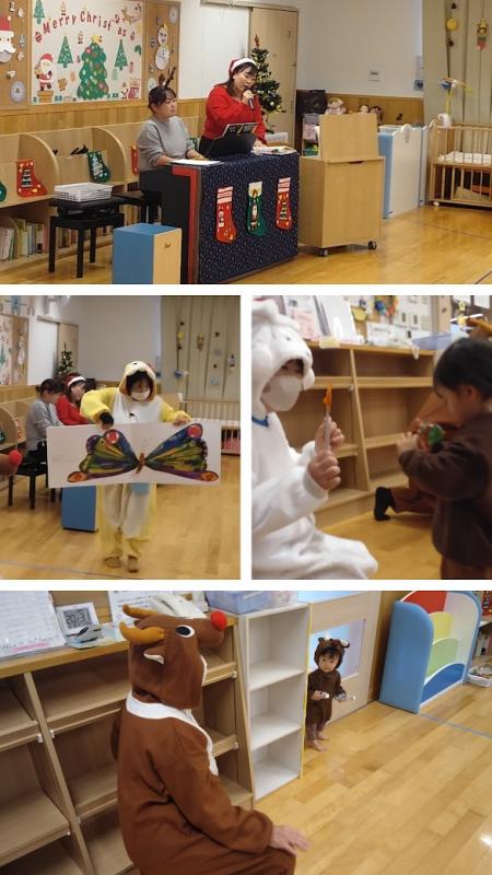 コスチュームを着た先生3人の写真