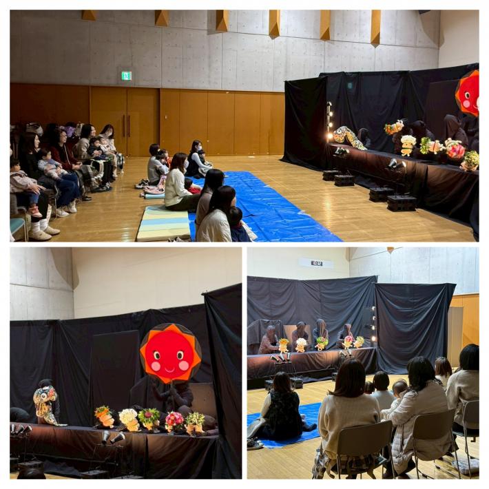 劇団どんぐりのテーマソングの様子