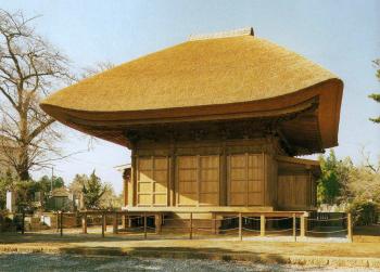 国指定重要文化財の竜禅寺三仏堂