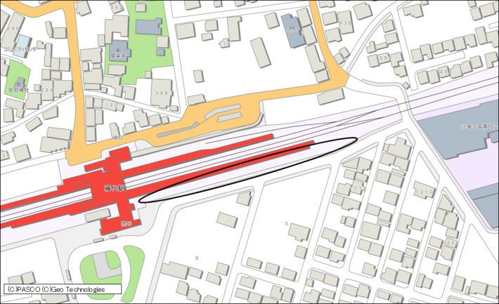 藤代駅南口地図