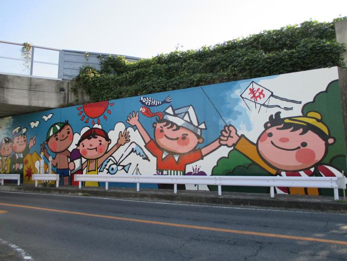 壁画「日本の四季」画像