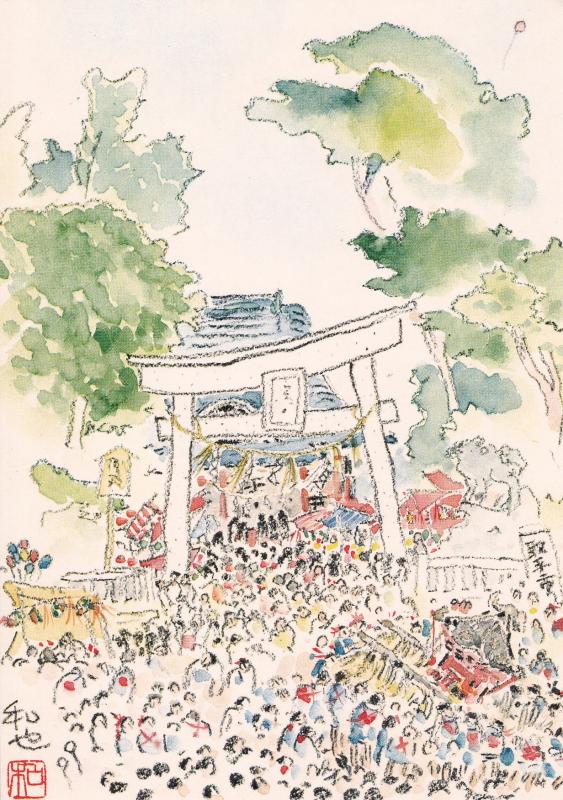 「八坂神社祭礼」の画像