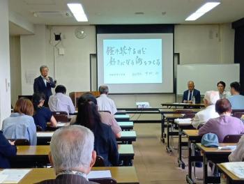 中村市長が話している様子