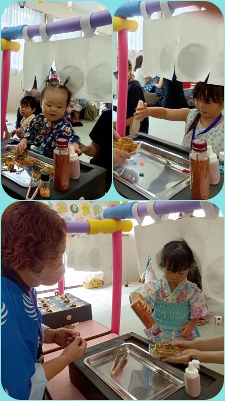 焼きそばの屋台