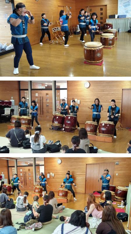 太鼓演奏