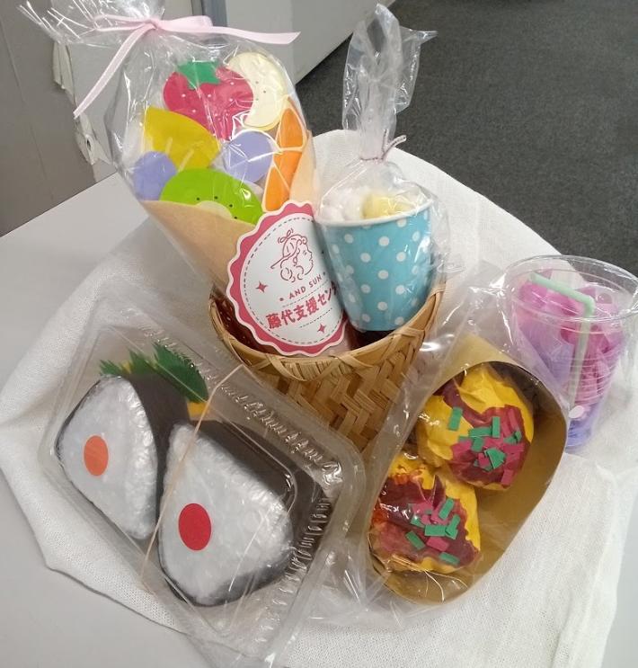 出店で作る作品写真