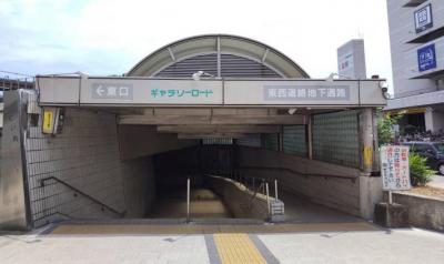 現在の東西連絡自由通路