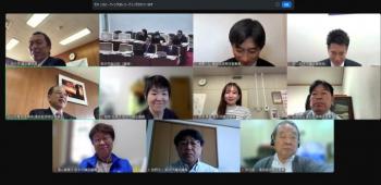 オンラインを併用した明石市への行政視察
