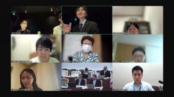 オンラインを併用した太田市への行政視察