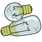 ごみイラスト_電球