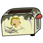 ごみイラスト_トースター