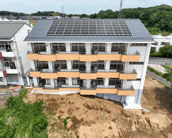 取手市立高井小学校校舎増築工事の写真