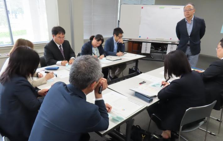 新任転任管理職者研修会の様子写真