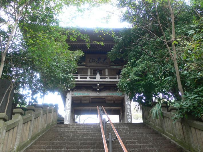 長禅寺山門の写真