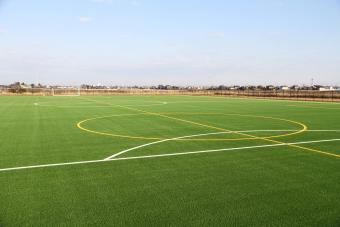 北浦川緑地人工芝サッカー場の写真