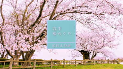 桜めぐり「水神岬」動画サムネイル画像
