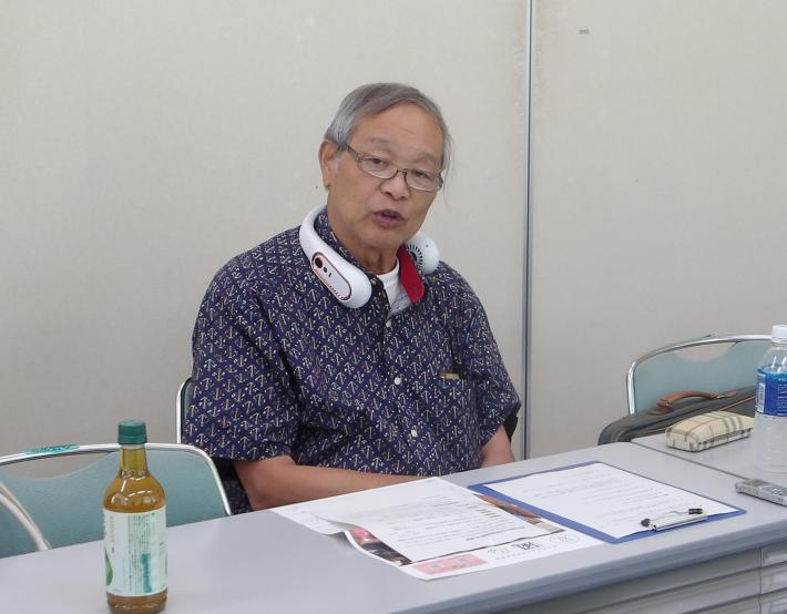 取手市国際交流協会（TIFA）志村会長の画像