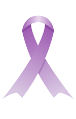 パープルリボン画像