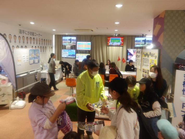 人権啓発コーナーの様子