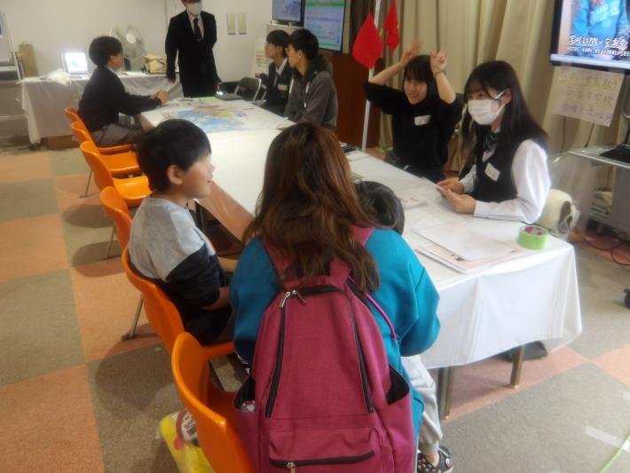 ジェスチャーゲームの様子