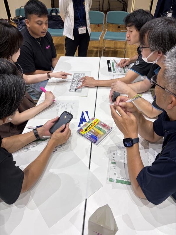 「やさしい日本語」研修の様子3