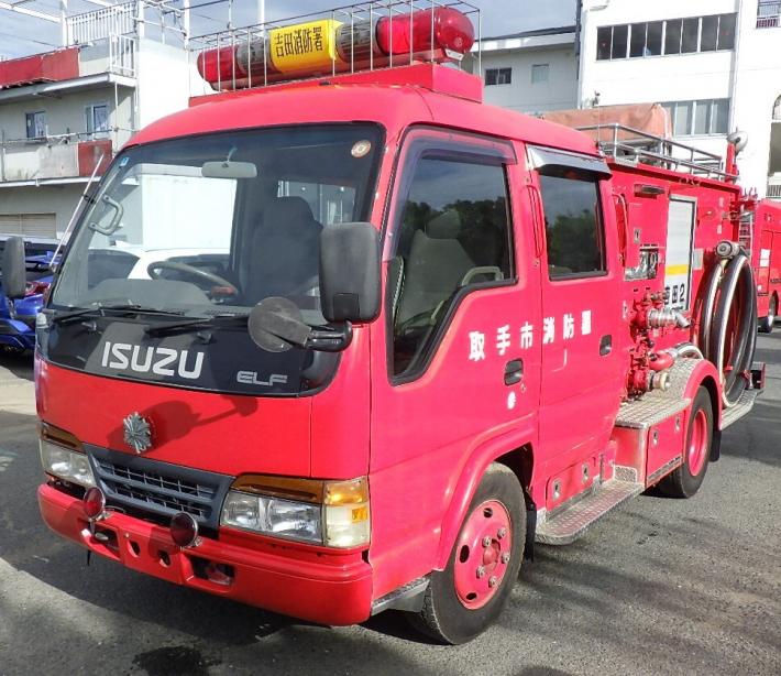 SKR8002（いすゞエルフ消防ポンプ自動車（CD-1）H7年式）