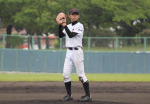 永山クラブ、セットポジション。